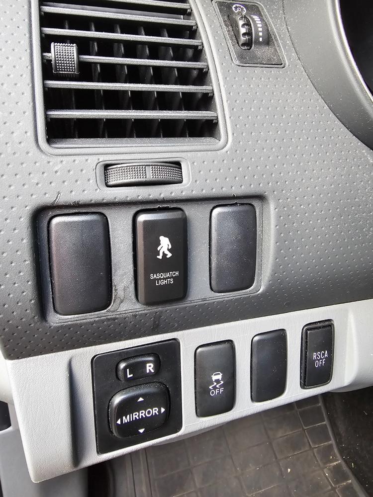 OEM Style Light Switches For Tacoma - Customer Photo From Charles King