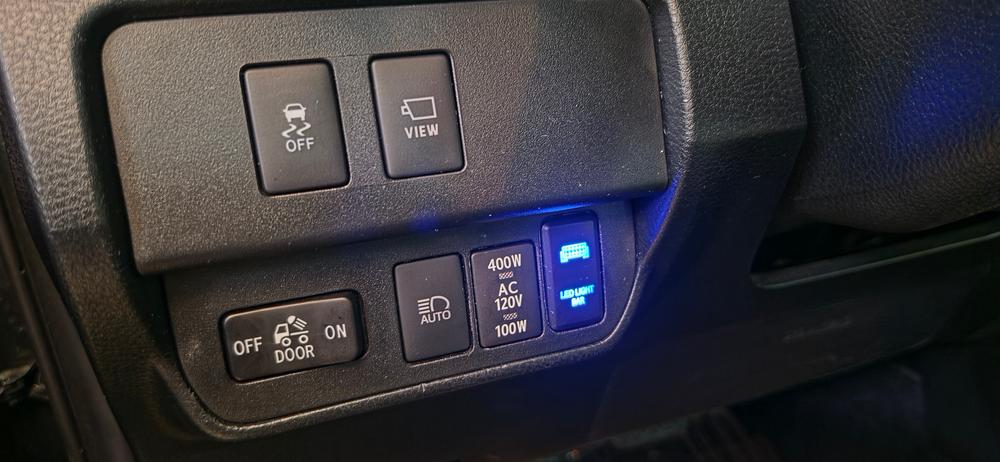 OEM Style Light Switches For Tacoma - Customer Photo From Jorge