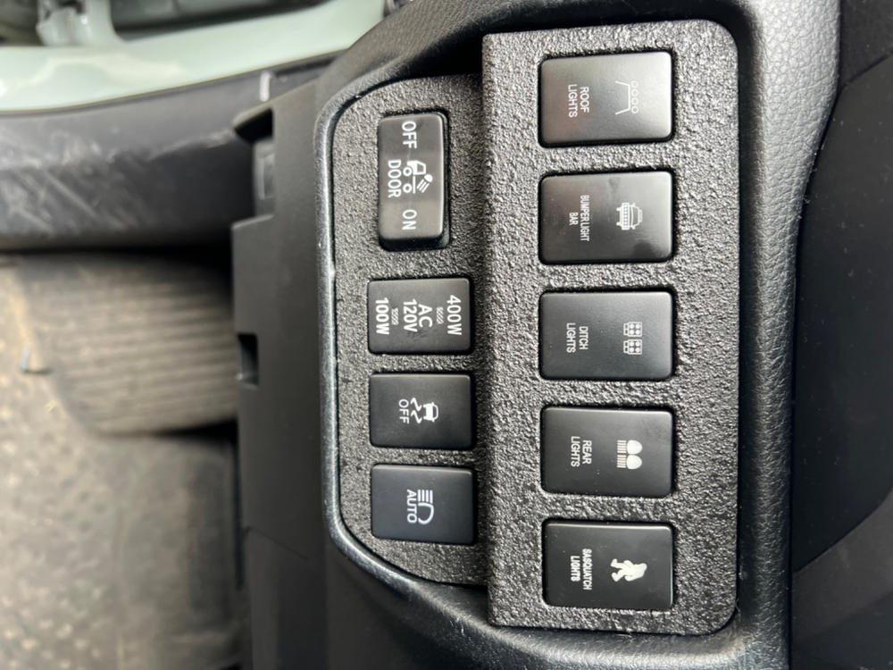OEM Style Light Switches For Tacoma - Customer Photo From Kevin Q.