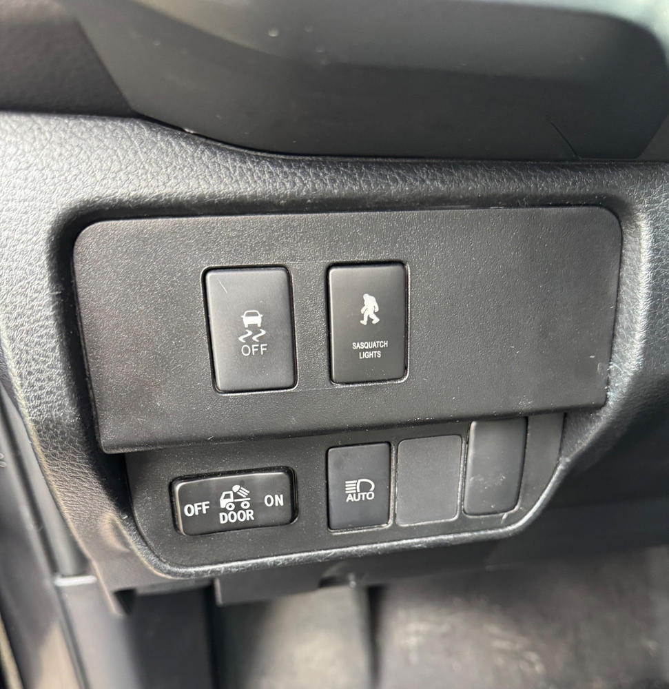 OEM Style Light Switches For Tacoma - Customer Photo From Joe Hazel