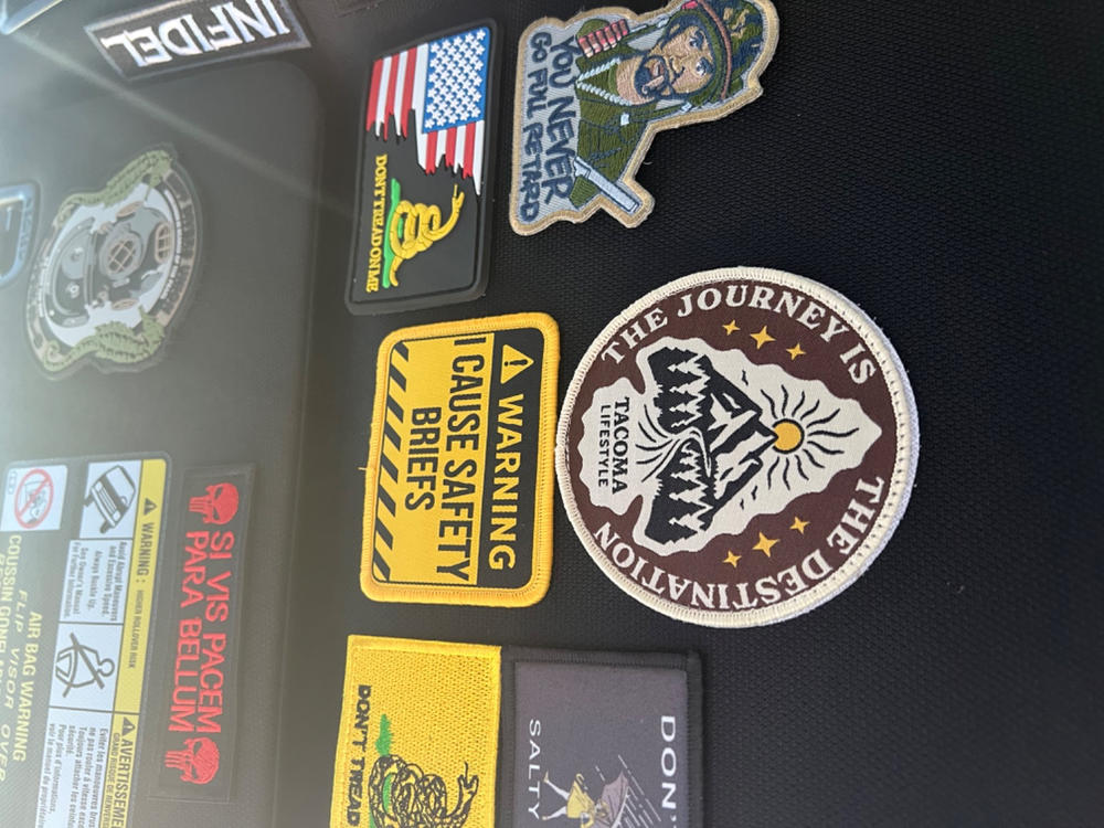Tacoma Lifestyle Arrowhead Patch - Customer Photo From Randall H.
