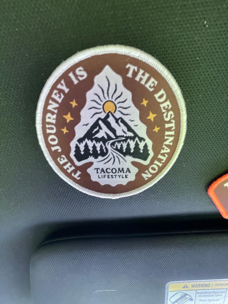 Tacoma Lifestyle Arrowhead Patch - Customer Photo From Kevin 