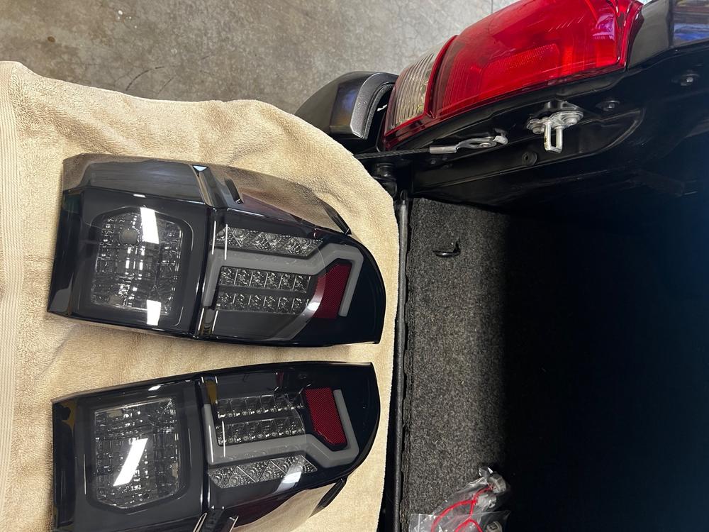Winjet LED Tail Lights For Tacoma (2016-2023) - Customer Photo From Kyle Jorgensen
