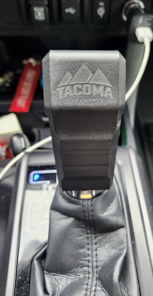 Tacoma Lifestyle Aluminum Shift Knob (2016-2023) - Customer Photo From Jim McGee