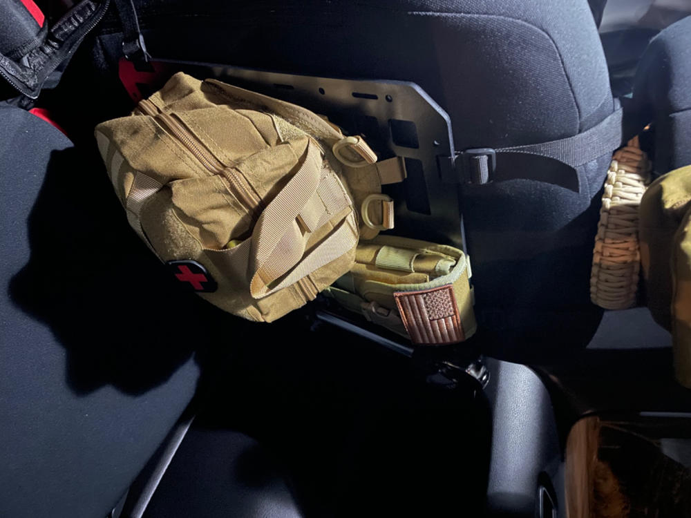 Tacoma Lifestyle Tactical Molle Seat Back Panel - Customer Photo From Brandon D.
