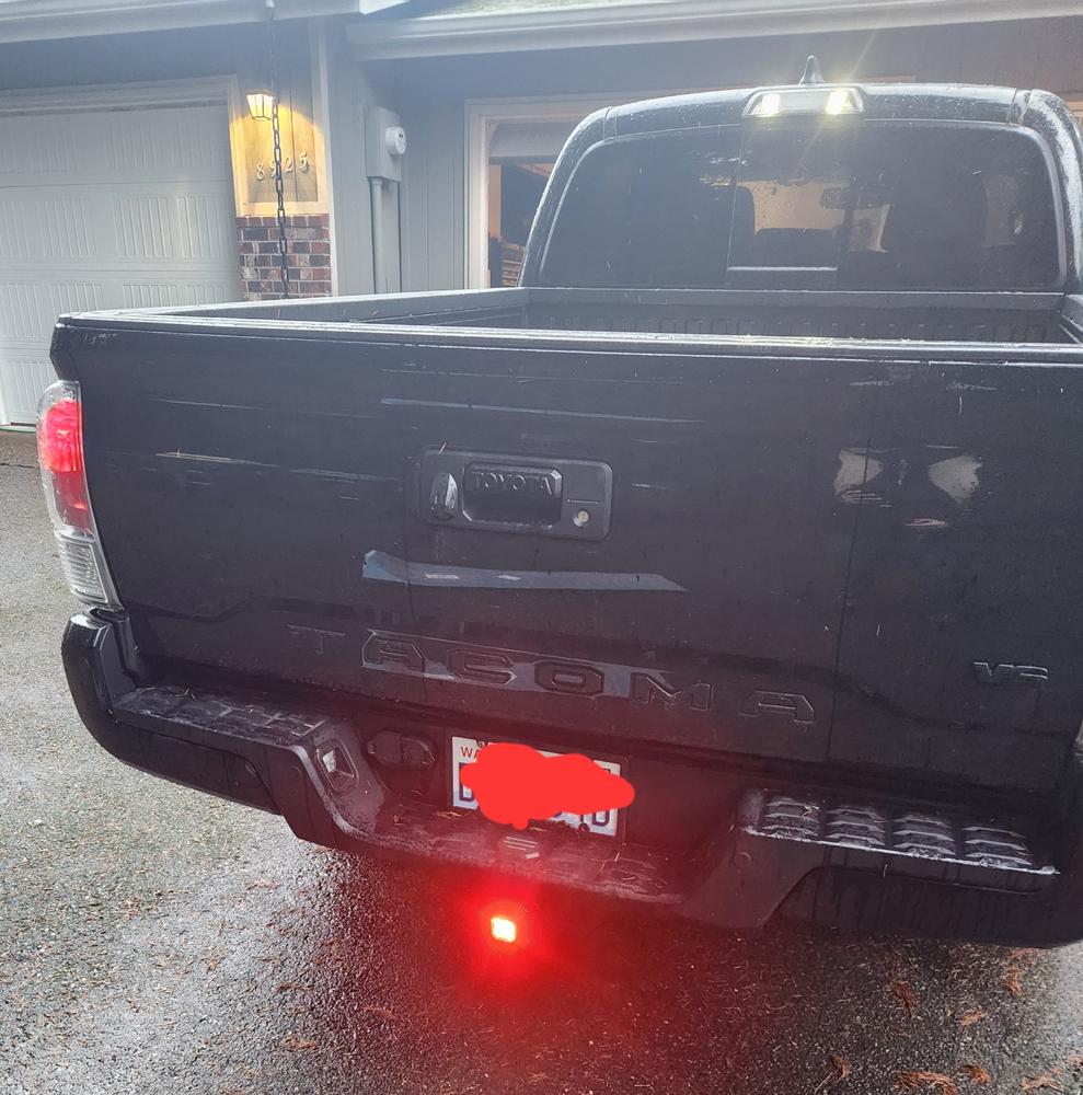 Diode Dynamics HitchMount LED Pod Reverse Kit For Tacoma (2016-2023) - Customer Photo From Tyler S.