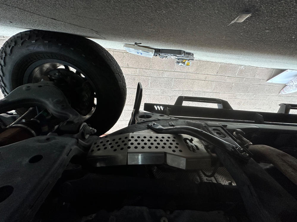 Cali Raised Catalytic Converter Shield For Tacoma (2016-2023) - Customer Photo From Juan Silva