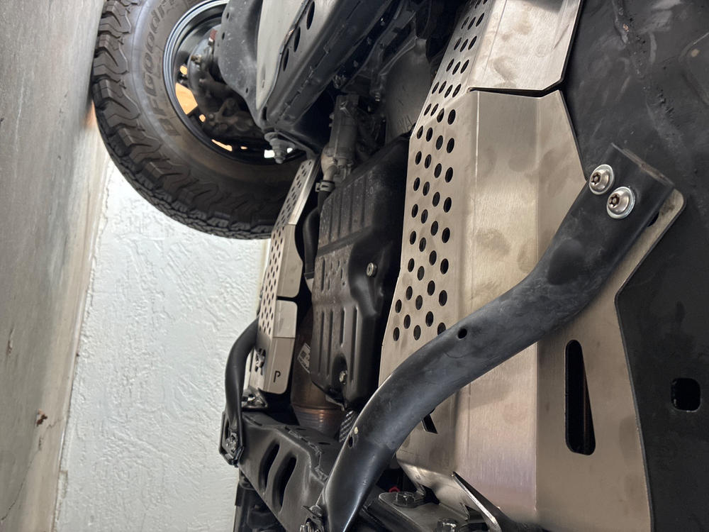 Cali Raised Catalytic Converter Shield For Tacoma (2016-2023) - Customer Photo From Matt Cabrera