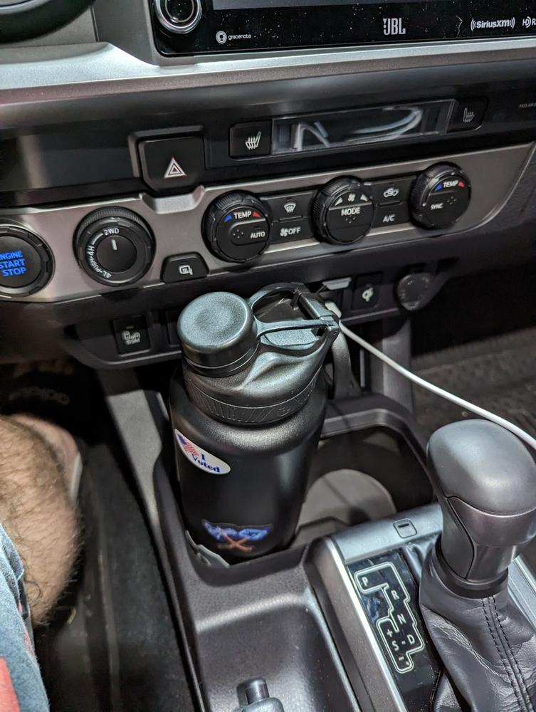 Z Precision Cup Holder For Tacoma (2016-2023) - Customer Photo From Justin T.