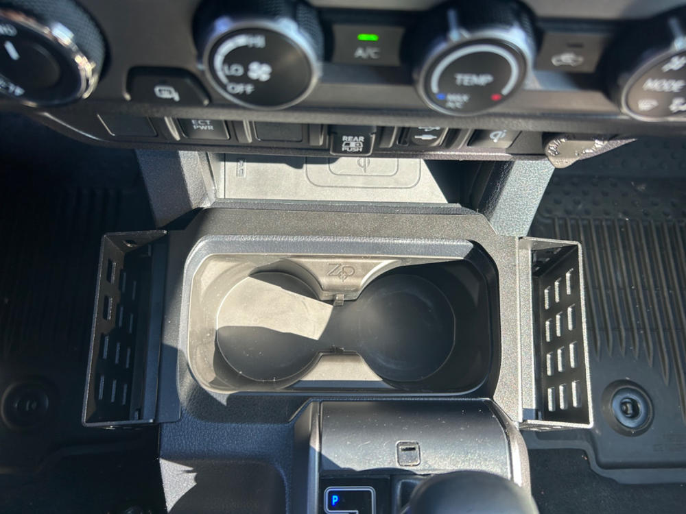 Z Precision Cup Holder For Tacoma (2016-2023) - Customer Photo From Lauren Thomas