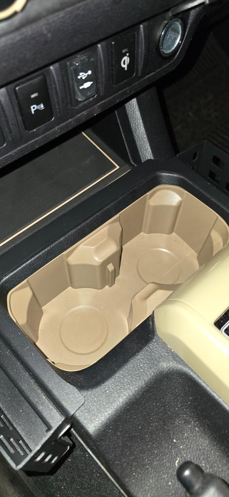 AJT Designs Oversize Cup Holder For Tacoma (2016-2023) - Customer Photo From Erik G.