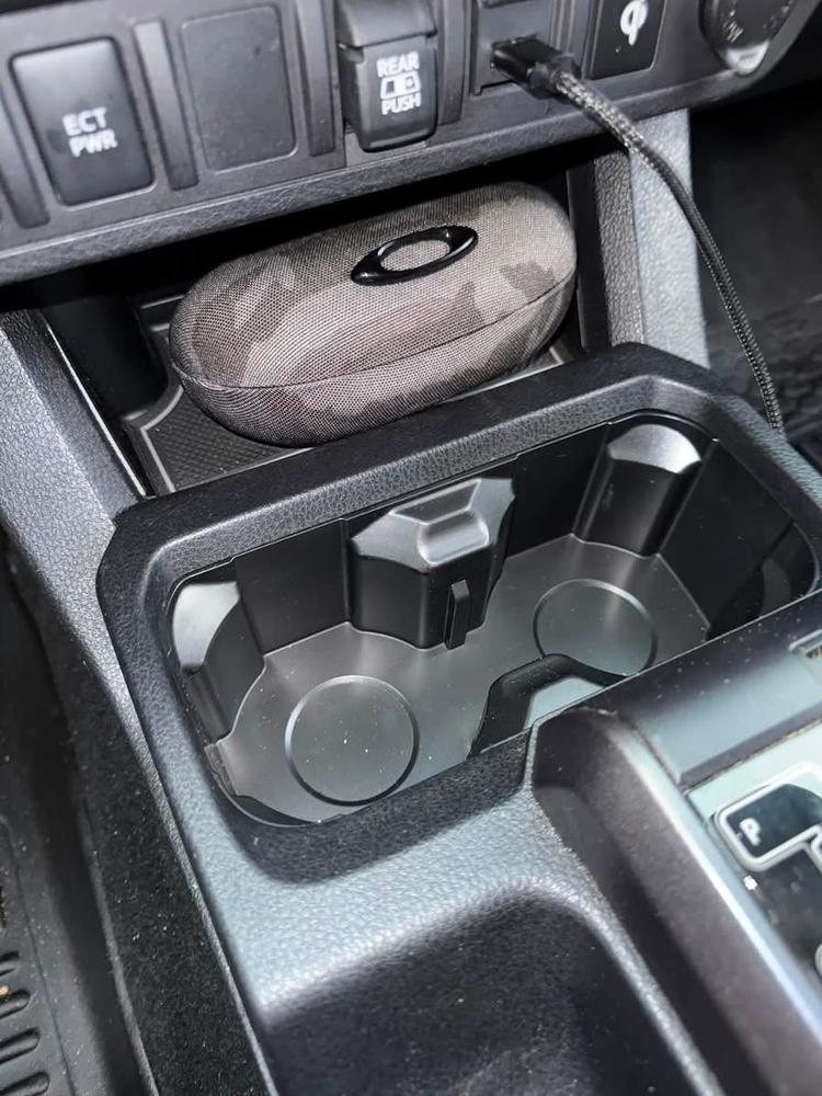 AJT Designs Oversize Cup Holder For Tacoma (2016-2023) - Customer Photo From Mark Ray