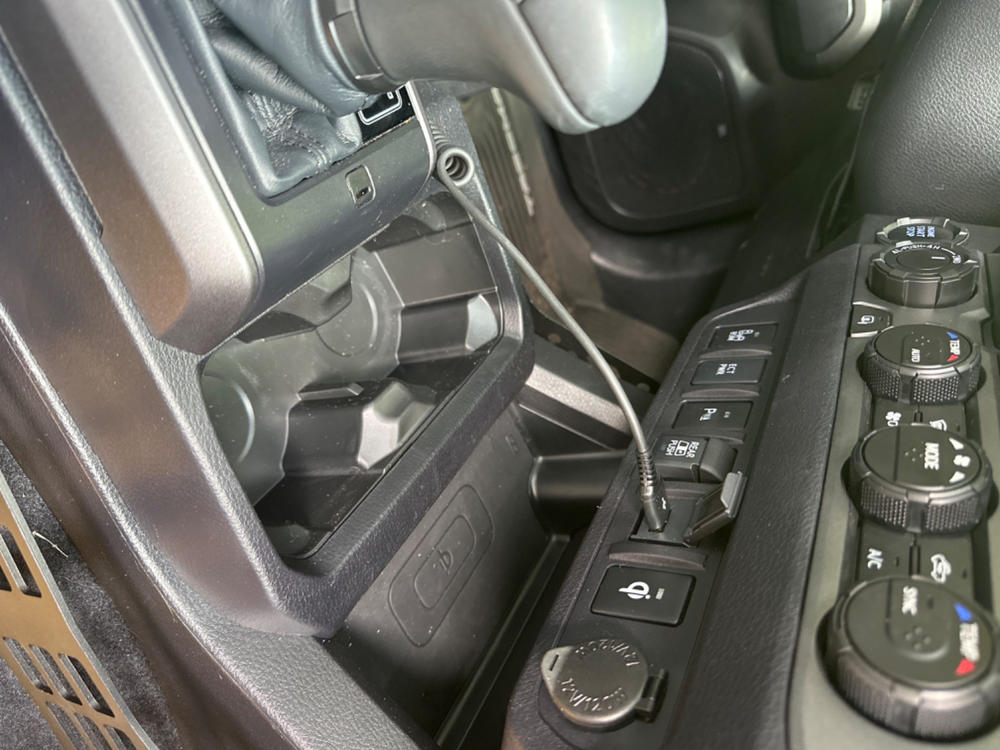 AJT Designs Oversize Cup Holder For Tacoma (2016-2023) - Customer Photo From Keane L.