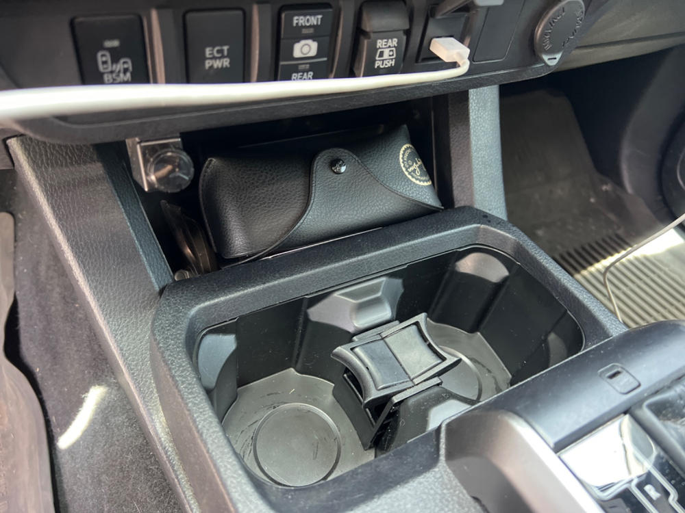 AJT Designs Oversize Cup Holder For Tacoma (2016-2023) - Customer Photo From Darius R.