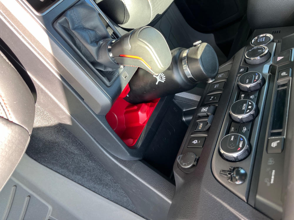 AJT Designs Oversize Cup Holder For Tacoma (2016-2023) - Customer Photo From Daniel D.