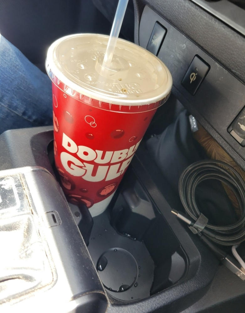 AJT Designs Oversize Cup Holder For Tacoma (2016-2023) - Customer Photo From John S.