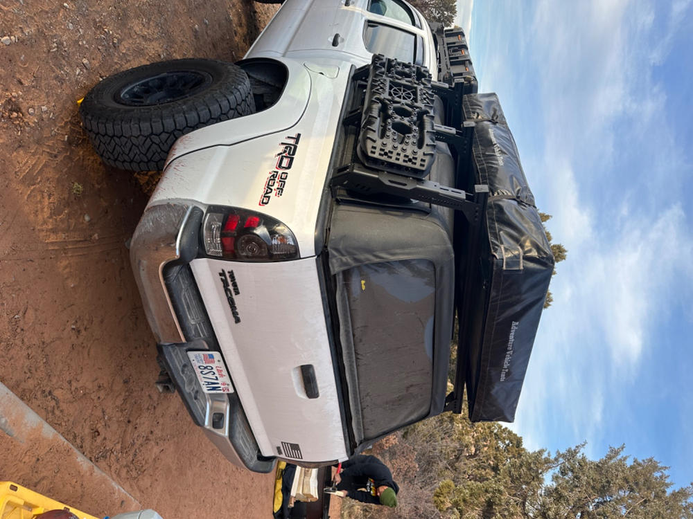 upTOP TRUSS Soft Top Bed Rack For Tacoma (2005-2022) - Customer Photo From Tyler H.