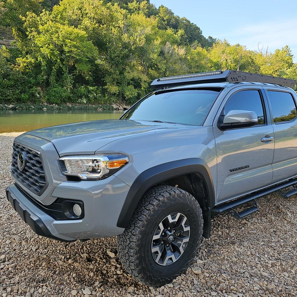 upTOP Bravo Double Cab Roof Rack For Tacoma (2005-2023) - Customer Photo From Josh V.