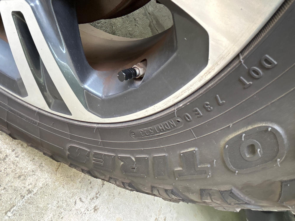 Aluminum Valve Stem Caps For Tacoma (2005-2025) - Customer Photo From Justin Vosburgh