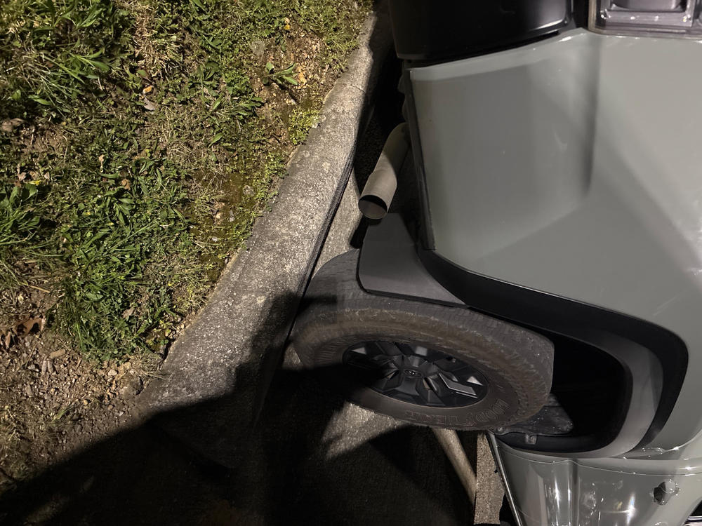 Tacoma Lifestyle Off-Road Mud Flaps For Tacoma (2016-2023) - Customer Photo From Nicholas Rana