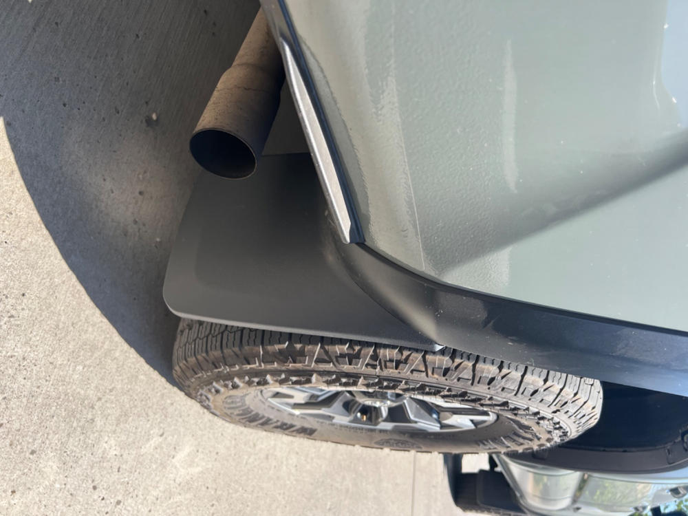 Off-Road Mud Flaps For Tacoma (2016-2023) - Customer Photo From David M.