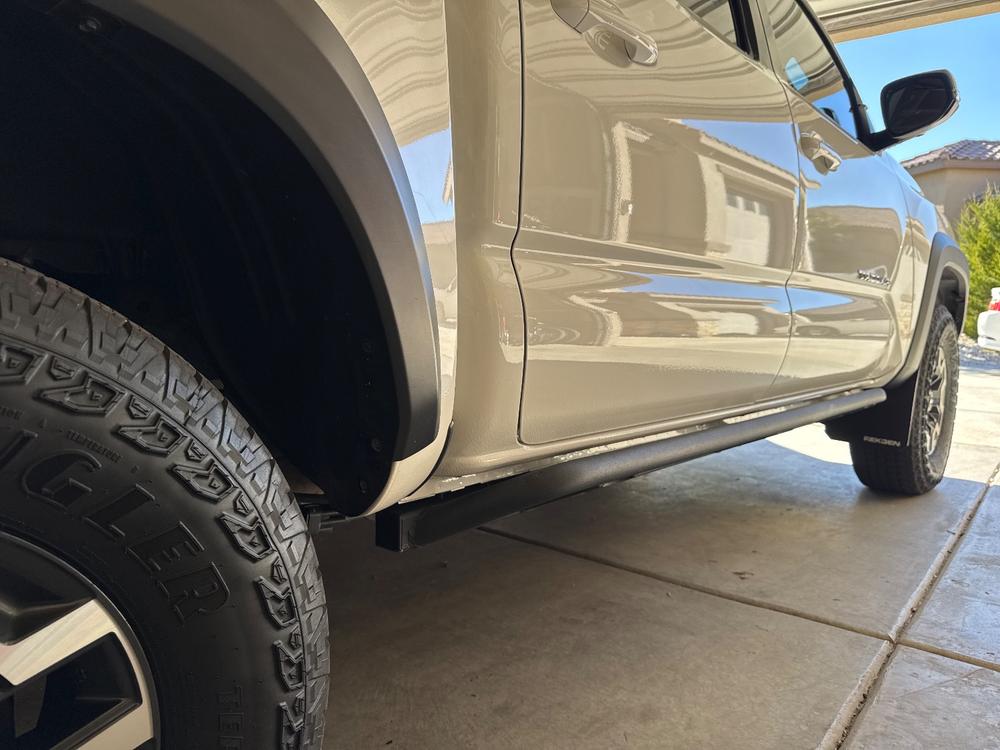 N-Fab Trailslider Steps For Tacoma (2016-2023) - Customer Photo From Kevin Llewellyn