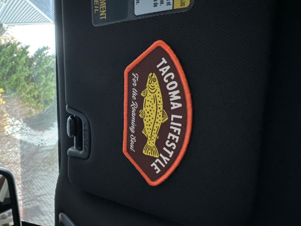 Tacoma Lifestyle Fish Patch - Customer Photo From Justin K.
