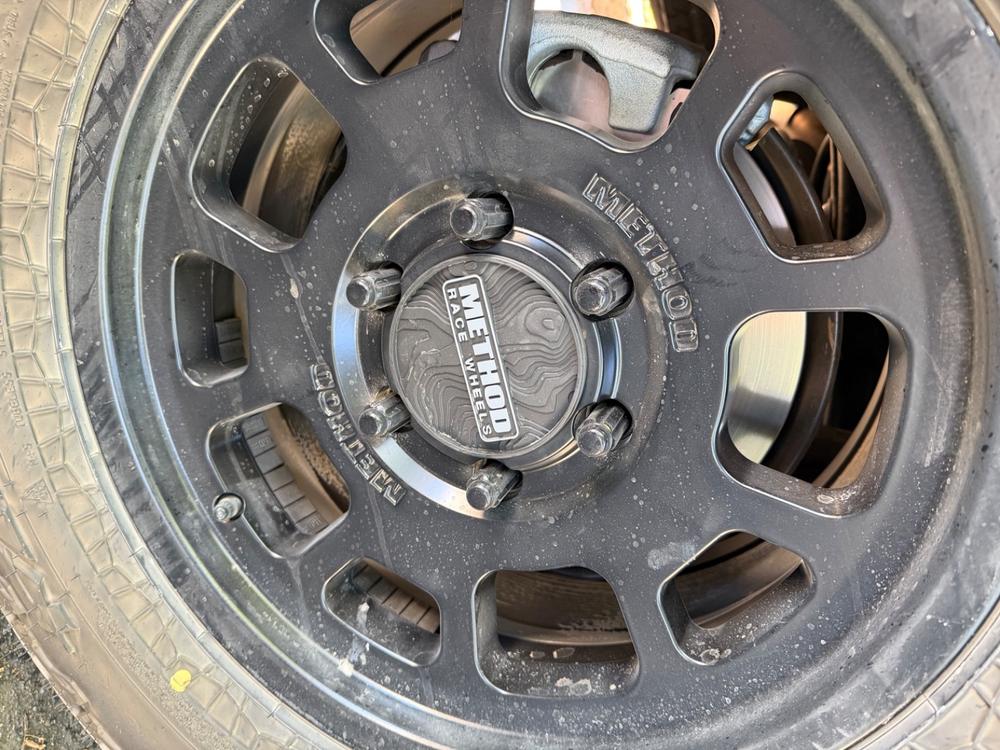 Method Race Wheels Center Cap - Topo Snap-In Black - Customer Photo From Garrett Reinhart