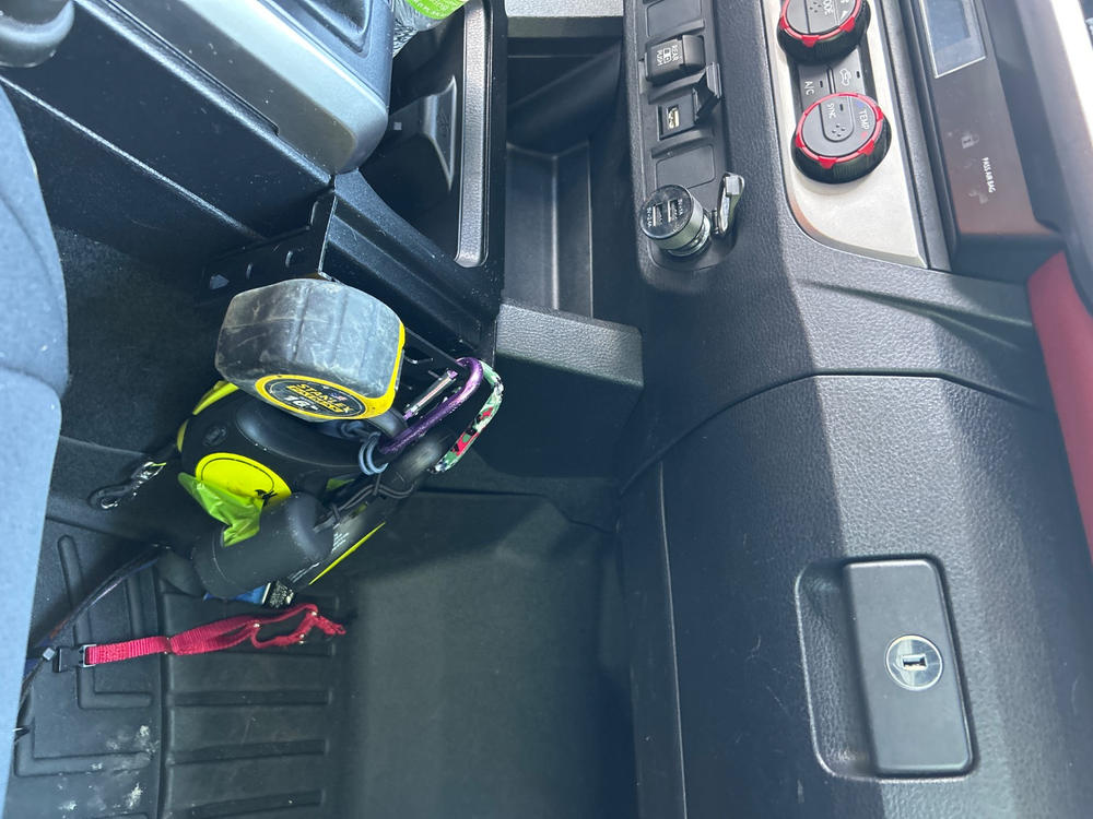 Center Console Storage System For Tacoma (2016-2023) - Customer Photo From Nik Sanders