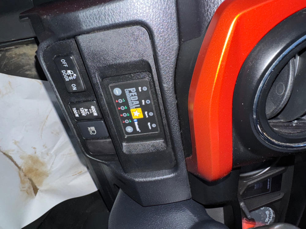Pedal Commander Cubby Mount For Tacoma (2016-2023) - Customer Photo From Miguel V.