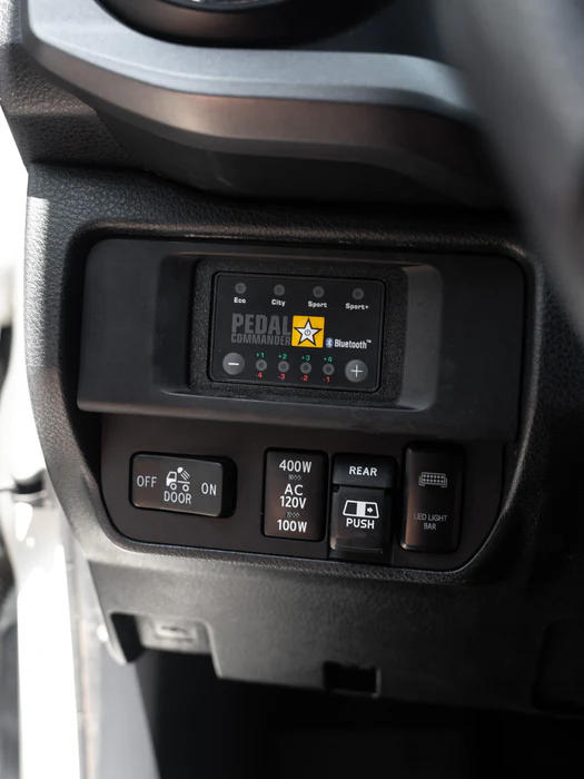 Pedal Commander Cubby Mount For Tacoma (2016-2023) - Customer Photo From Richard Baez