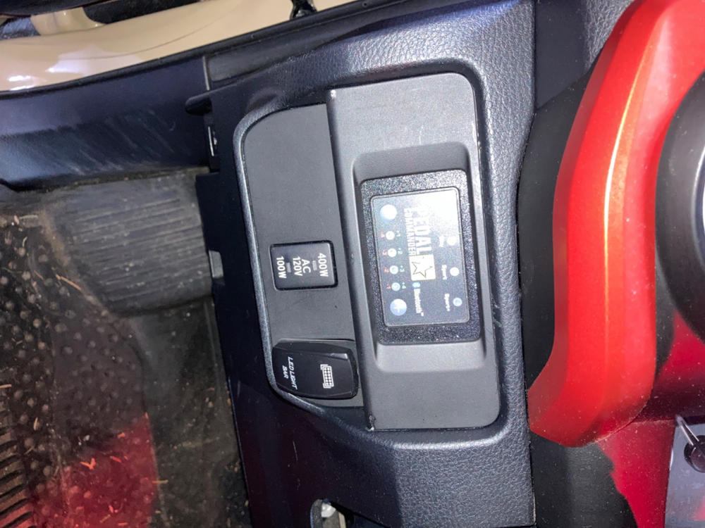 Pedal Commander Cubby Mount For Tacoma (2016-2023) - Customer Photo From Pieters