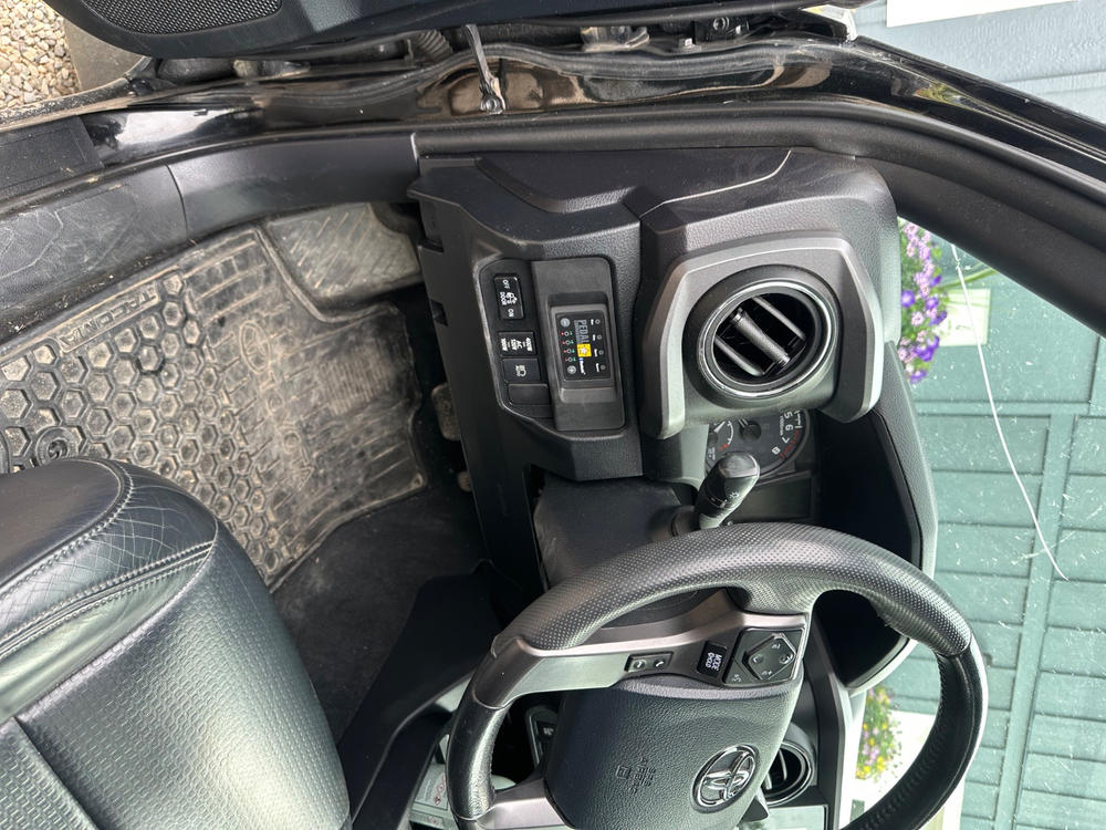 Pedal Commander Cubby Mount For Tacoma (2016-2023) - Customer Photo From Joshua Coenders