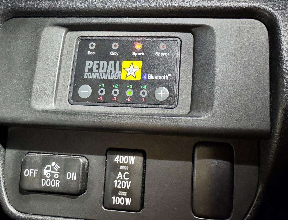 Pedal Commander Cubby Mount For Tacoma (2016-2023) - Customer Photo From Adam Deel