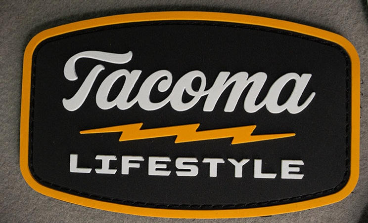 Tacoma Lifestyle Moto Patch - Customer Photo From Stacey C.