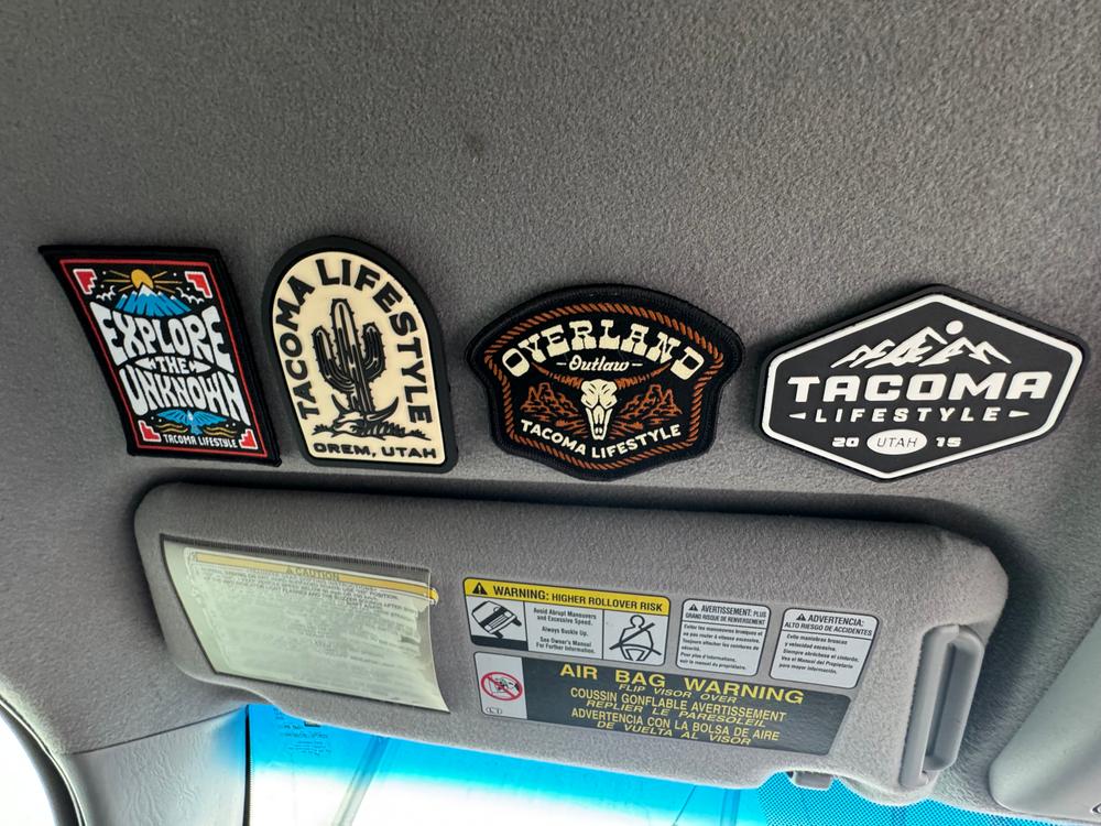 Tacoma Lifestyle Explore The Unknown Patch - Customer Photo From CJ McCann