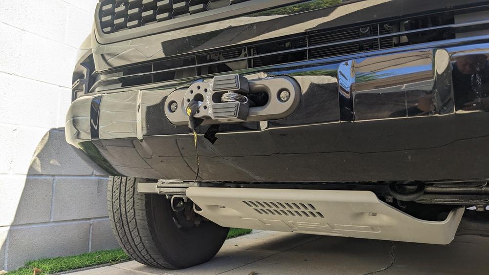 Torq Hidden Winch Mount For Tacoma (2016-2023) - Customer Photo From Edward Abedian