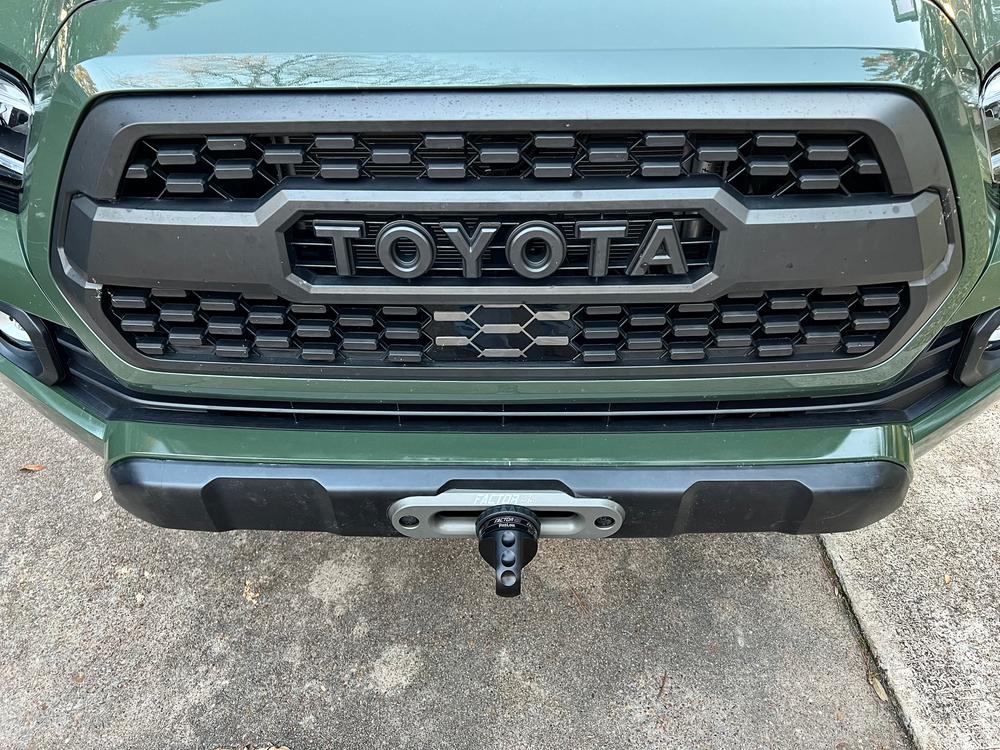 Torq Hidden Winch Mount For Tacoma (2016-2023) - Customer Photo From Cody