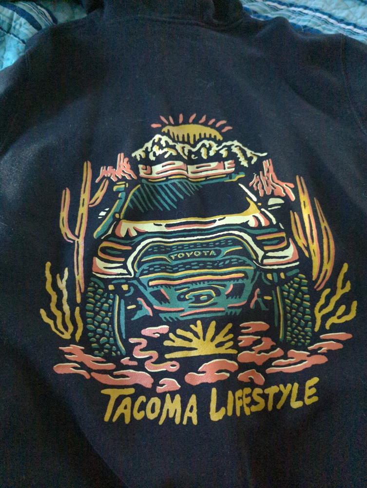 Rayco Design x Tacoma Lifestyle For The Roaming Soul Black Hoodie - Customer Photo From KYARA D.