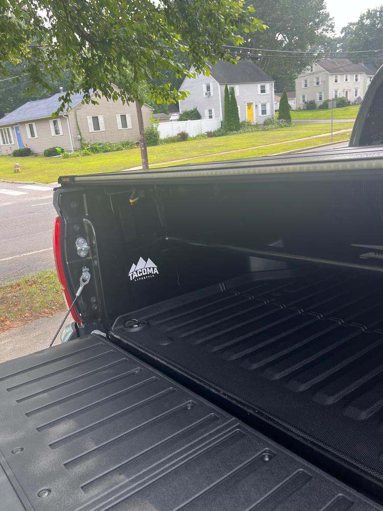Tacoma Lifestyle Mountain Range Decal - Customer Photo From Tony T