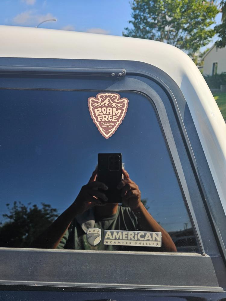 Tacoma Lifestyle Mountain Range Decal - Customer Photo From Víctor Vega