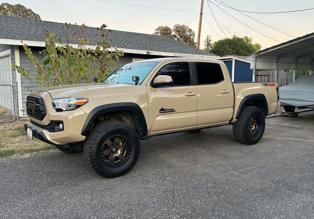Tacoma Lifestyle Mountain Range Decal For Tacoma (2016-2024) - Customer Photo From james Brown
