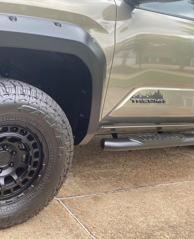 Tacoma Lifestyle Mountain Range Decal For Tacoma (2016-2024) - Customer Photo From Shawn Cates