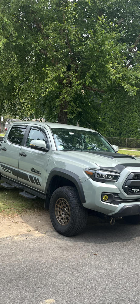 Tacoma Lifestyle Mountain Range Decal - Customer Photo From Tony T