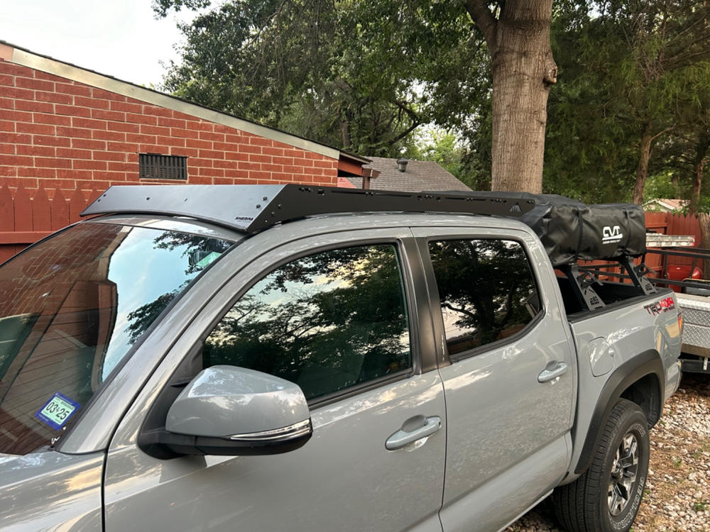 Sherpa Grand Teton Sport Aluminum Roof Rack For Tacoma (2005-2023) - Customer Photo From Elizabeth M.