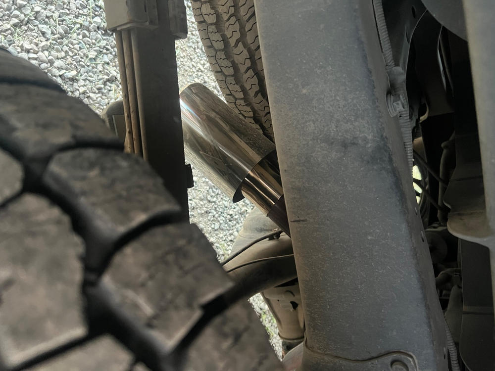 Carven Exhaust 3.5L Cat-Back Polished Stainless 4.0” Single Tip For Tacoma (2016-2023) - Customer Photo From Michael Stanfield