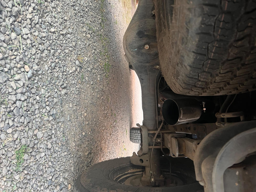Carven Exhaust 3.5L Cat-Back Polished Stainless 4.0” Single Tip For Tacoma (2016-2023) - Customer Photo From Michael Stanfield