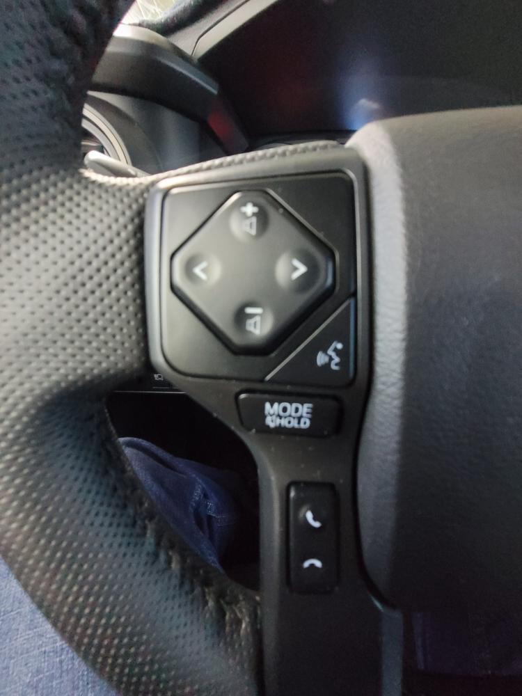 Meso Customs Steering Wheel Blackout Surround For Tacoma (2016-2023) - Customer Photo From Anthony J.