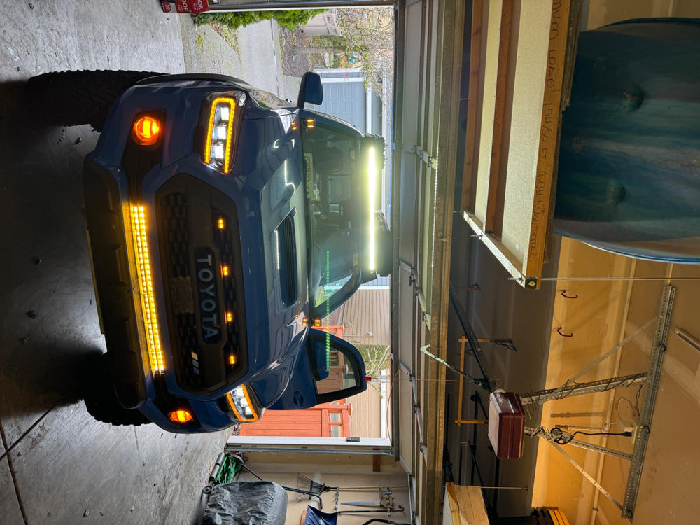 Form Lighting Sequential Amber LED Projector Headlights For Tacoma (2016-2023) - Customer Photo From Michael S.
