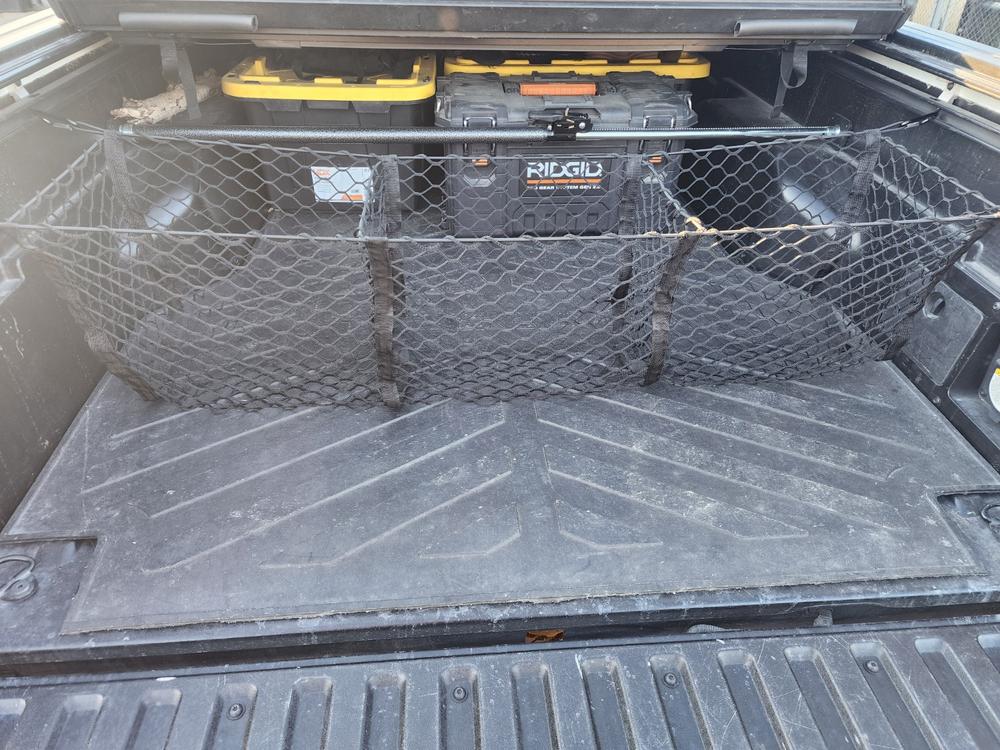 Bed Storage Net For Tacoma (1996-2025) - Customer Photo From Jamie Gutierrez